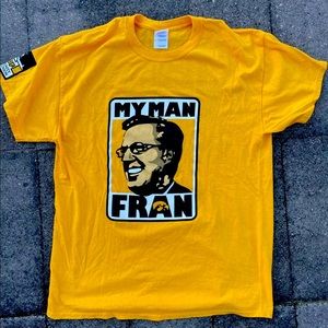 Iowa Hawkeyes “My Man Fran” t-shirt LARGE